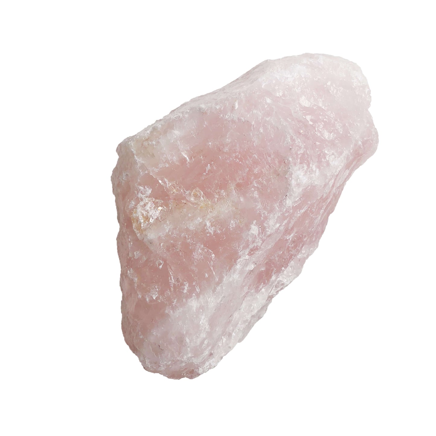 Rose Quartz Healing Crystal Boulder| Chakra Stone - Good Goddess