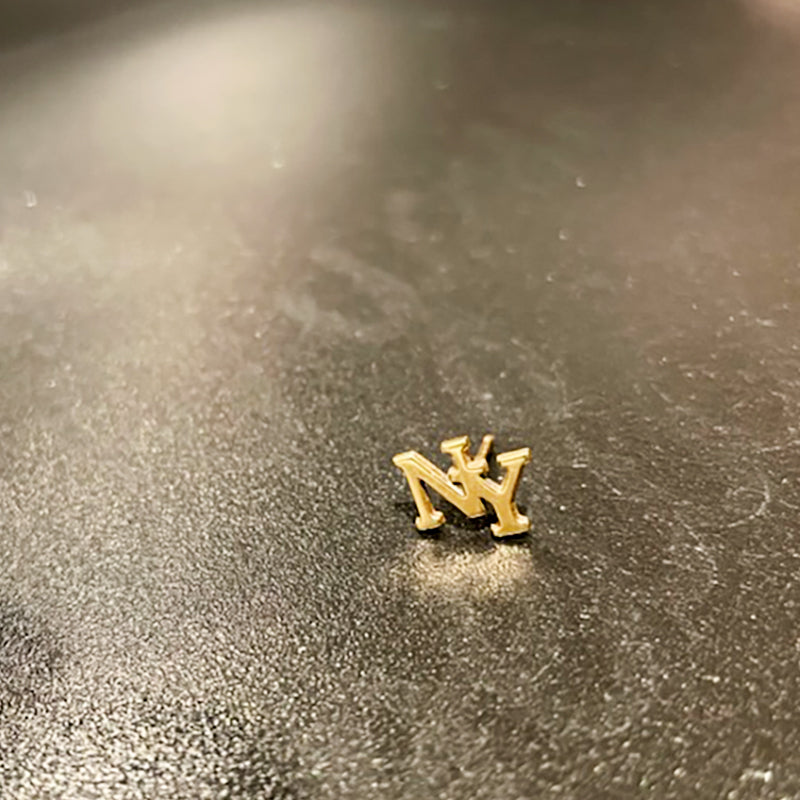 Lucia Rose - NY Gold Stud Earring