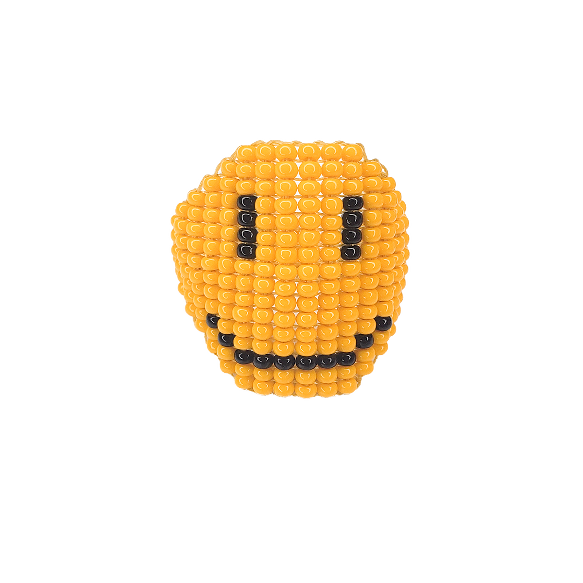 Santa Isla Smiley Ring - Yellow