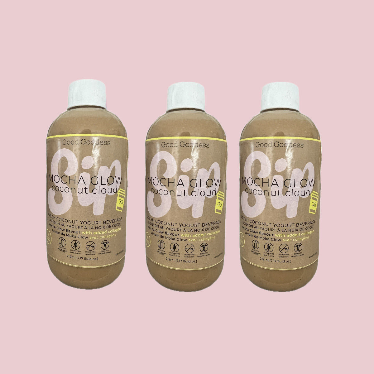 SIP Coconut Yogurt Drink- Mocha Glow