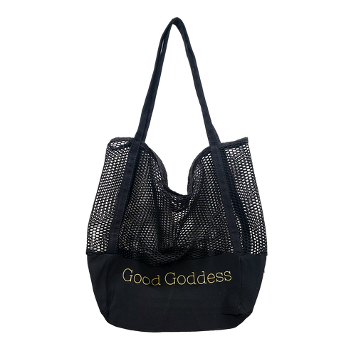 GG Cotton Tote - Black