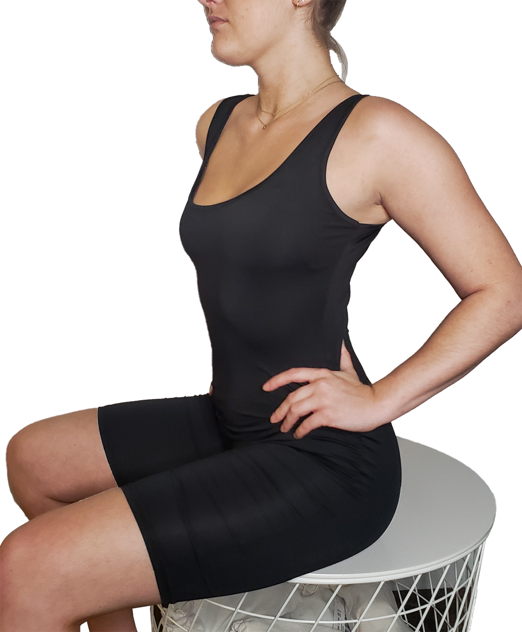 GG Romper- Classic Black