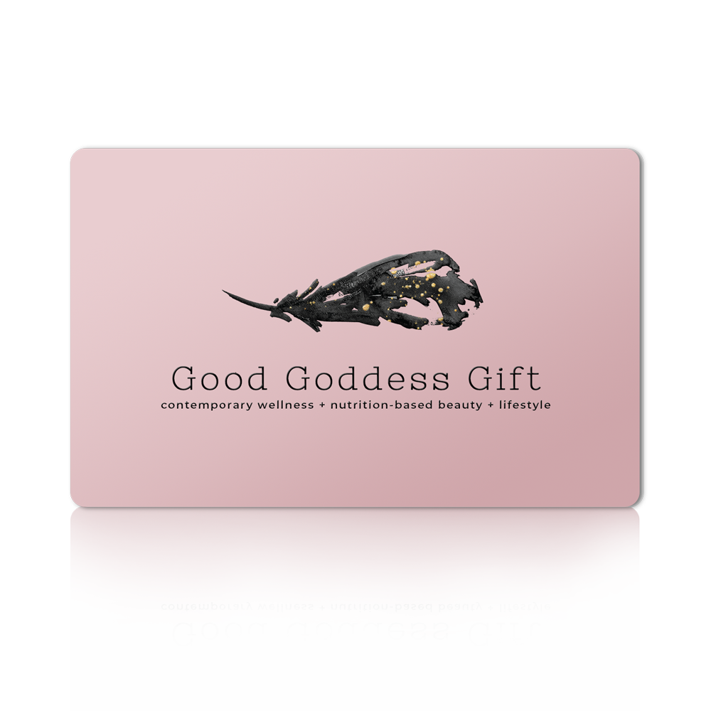 GG Gift Card  Holiday Gift - Good Goddess