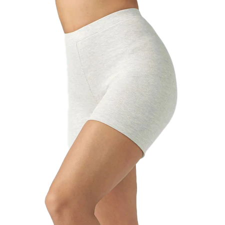 Joah Brown Mid-Length Short - Pearl Grey