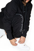 Co-ord Set Hoodie and Sweatpants by Good Goddess in black
