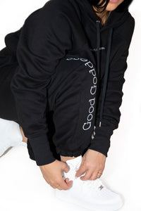 Co-ord Set Hoodie and Sweatpants by Good Goddess in black