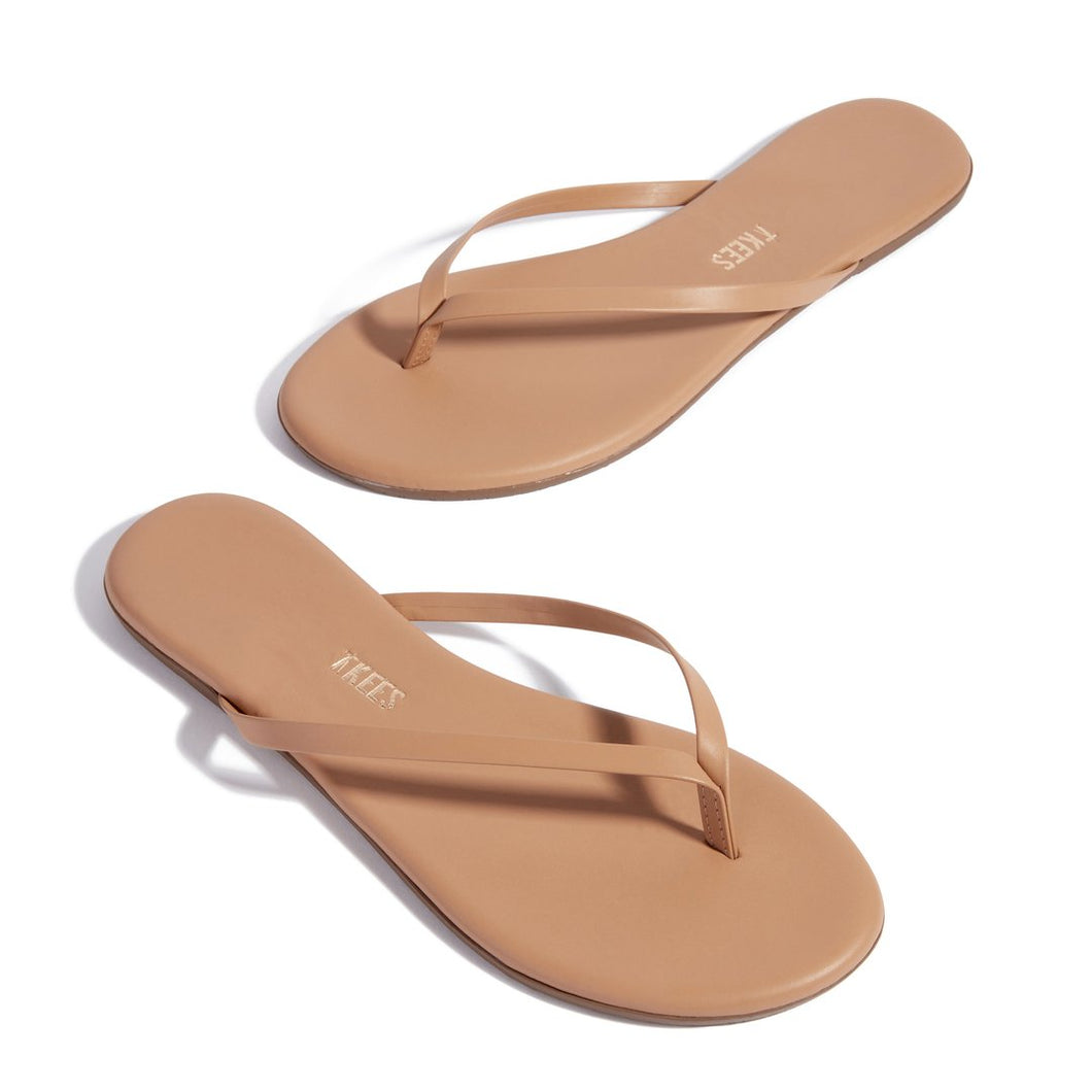 TKEES Nude Lily Flipflop in Cocobutter | Shoes - Good Goddess