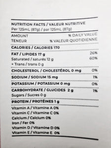 Coconut Cloud Organic Coconut Yogurt Nutrition Facts