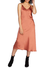 C'est Moi Satin Slip Dress - Dusty Rose