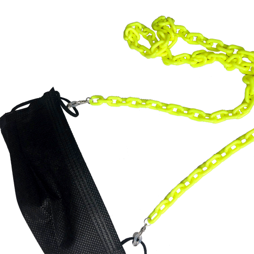 Neon Yellow Mask/Eyeglass Chain
