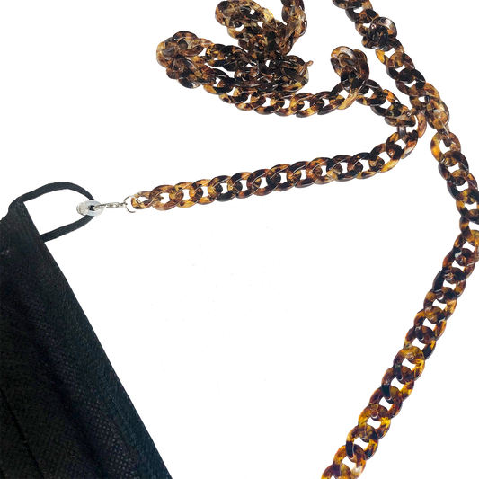 Tortoise Mask/Eyeglass Chain