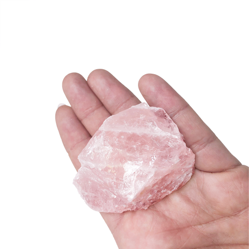 Rose Quartz Healing Crystal - Medium Cluster at Good Goddess